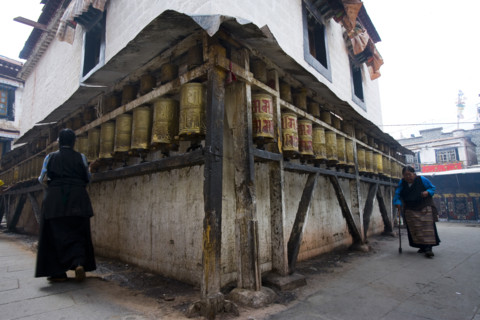 Scene of Bharkor Street,Lahsa,Tibet