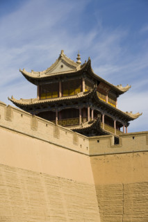 JiaYu Pass,City Tower and the Great Wall