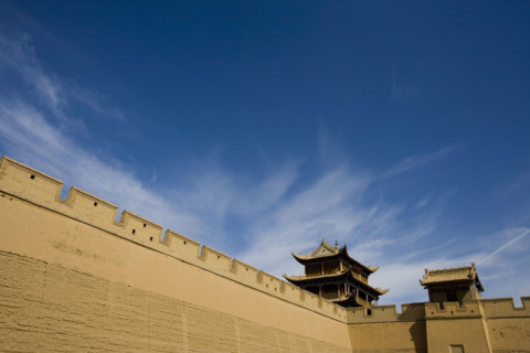 JiaYu Pass,City Tower and the Great Wall