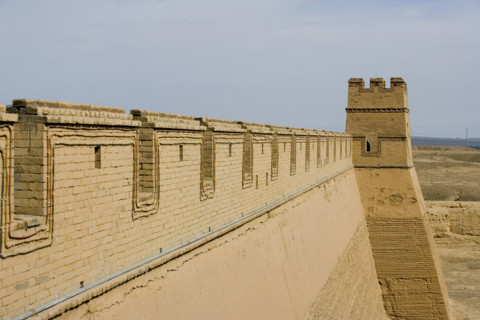 JiaYu Pass,City Tower and the Great Wall