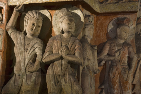 Yungang Grottoes in Shanxi Province