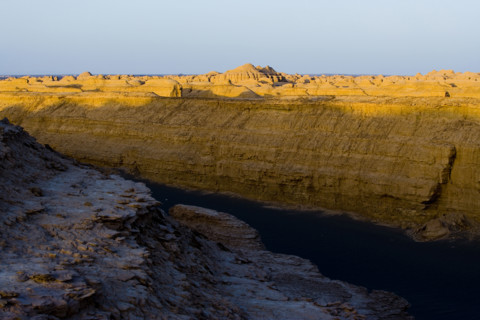 The Yadan landform in Lop Nur,Xinjiang