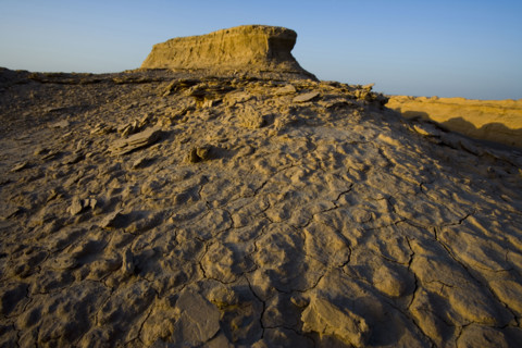 The Yadan landform in Lop Nur,Xinjiang