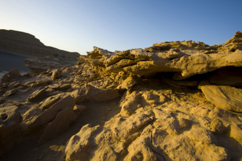 The Yadan landform in Lop Nur,Xinjiang