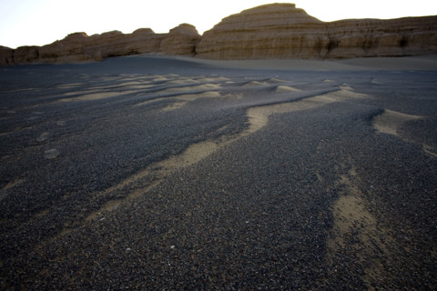 The Yadan landform in Lop Nur,Xinjiang