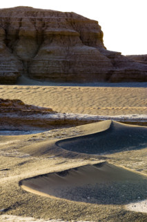 The Yadan landform in Lop Nur,Xinjiang