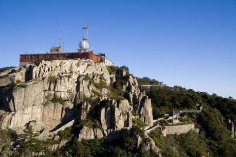 View of the Peak of Mount Tai