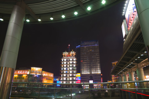 Er Qi Square District in Zhengzhou,Henan
