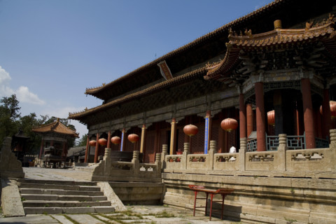 View of Dai Temple,Shandong