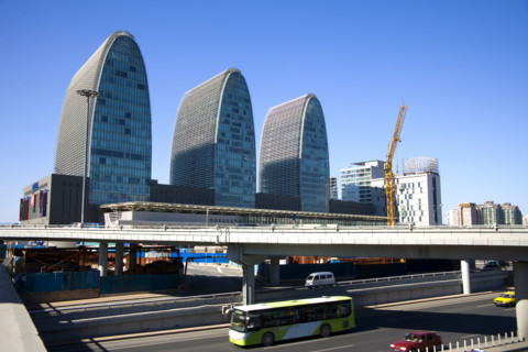 View of Beijing City