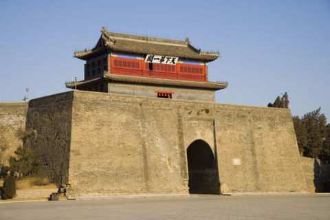 Great Wall in Qinhuangdao