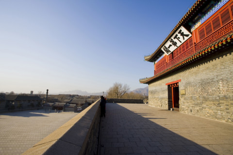 Great Wall in Qinhuangdao