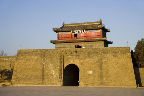 Great Wall in Qinhuangdao