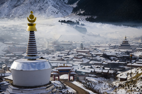 South of gansuLangmu Temple