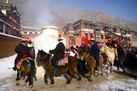 South of gansu,LaPuneng Temple