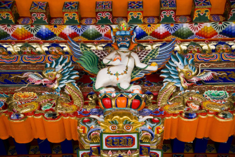 South of gansuLangmu Temple