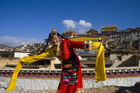 Yunnan,Diqing,shangri-la,Songzanlin Temple,