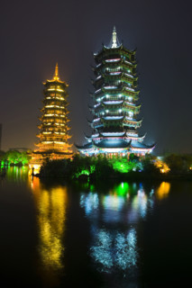 Two Rivers and Four Lakes,Guangxi,