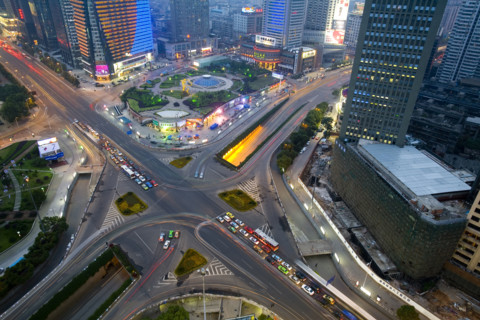Hunan,Changsha,Lotus Square,