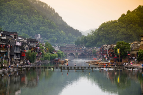 Hunan,Phoenix City,Phoenix Acient Town,Fenghuang,