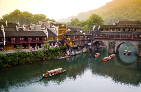 Hunan,Phoenix City,Phoenix Acient Town,Fenghuang,