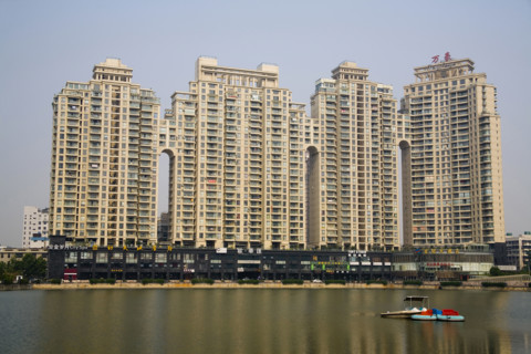 Hubei,Wuhan,North west Lake,