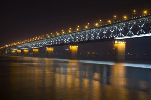 Hubei,Wuhan,The Yangtze River Bridge of Wuhan,