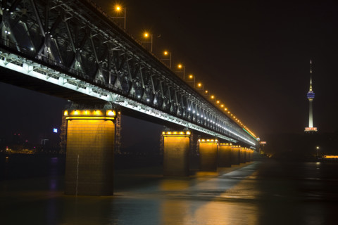 Hubei,Wuhan,The Yangtze River Bridge of Wuhan,