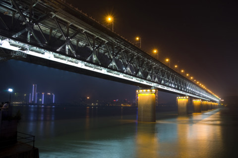 Hubei,Wuhan,The Yangtze River Bridge of Wuhan,