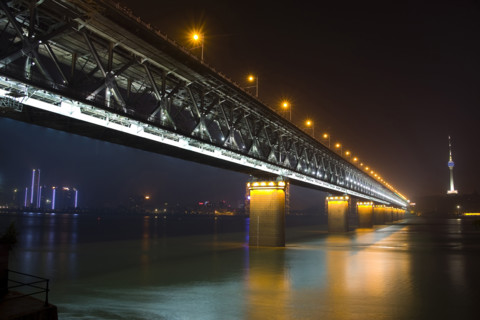 Hubei,Wuhan,The Yangtze River Bridge of Wuhan,