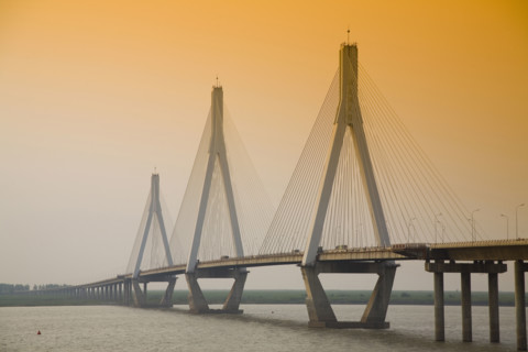 Hunan,Yueyang,Dongting Bridge,Dongting Lake Bridge,
