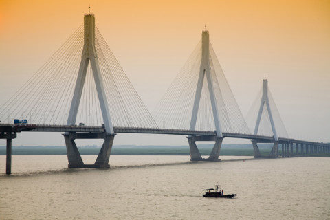 Hunan,Yueyang,Dongting Bridge,Dongting Lake Bridge,