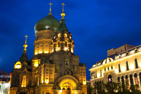 Heilongjiang,Harbin,St.Sophia Church,Church,