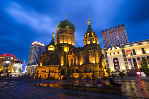 Heilongjiang,Harbin,St.Sophia Church,Church,