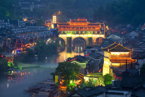 Hunan,Phoenix City,Phoenix Acient Town,Fenghuang,