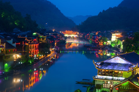 Hunan,Phoenix City,Phoenix Acient Town,Fenghuang,