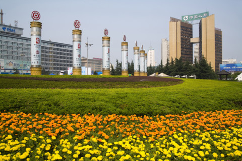 Hubei,Wuhan,Hongshan Square,
