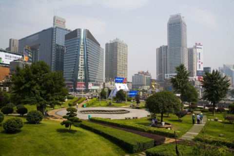 Hunan,Changsha,Lotus Square,