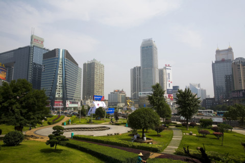 Hunan,Changsha,Lotus Square,