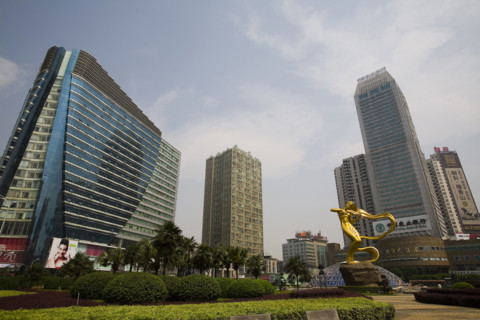 Hunan,Changsha,Lotus Square,