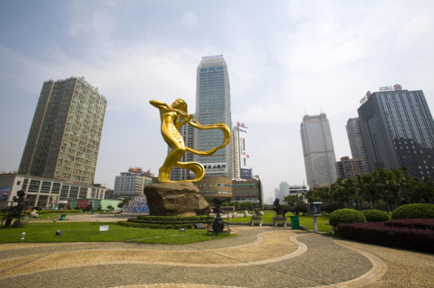 Hunan,Changsha,Lotus Square,