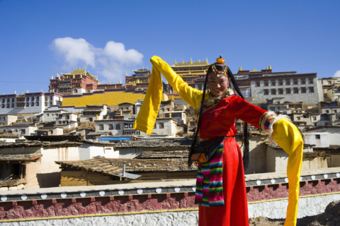 Yunnan,Diqing,shangri-la,Songzanlin Temple,