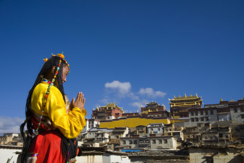 Yunnan,Diqing,shangri-la,Songzanlin Temple,