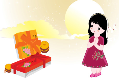 Kids celebrating Spring Festival