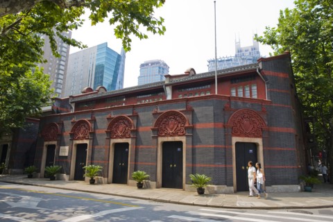 Shanghai, site of a major Chinese
