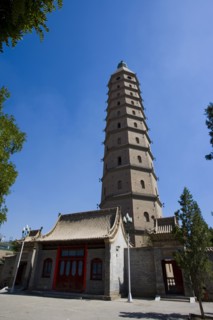 Cheng Tiansi tower,Yinchuan,Ningxia