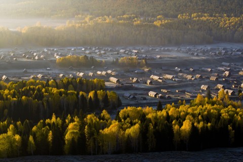 Xinjiang Province, Aletai,