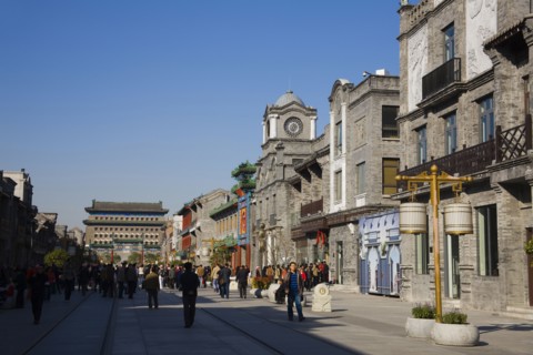 Beijing, Qianmen, Dashilan,