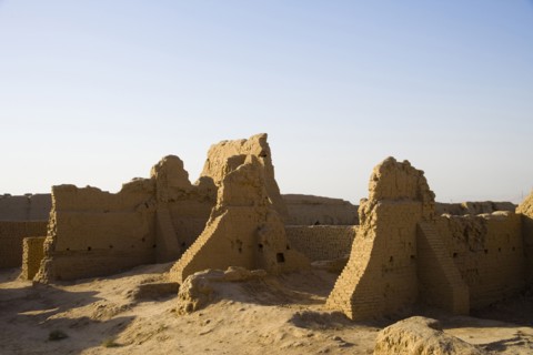 Gaochang ancient city of Turpan in Xinjiang