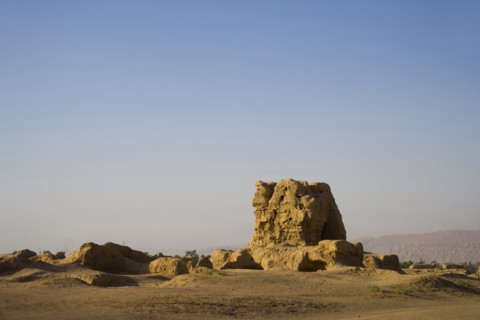 Gaochang ancient city of Turpan in Xinjiang